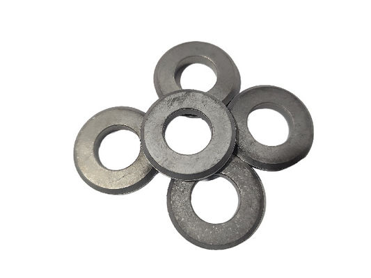 kualitas  High Hardness Tungsten Carbide Parts Small Rings Wear Resistant pabrik