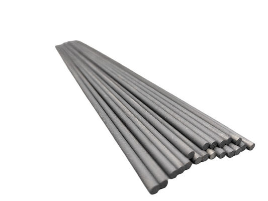 Anti pecah Karbida Tungsten Baja Rod Bulat Kekuatan Tinggi Tahan Dampak