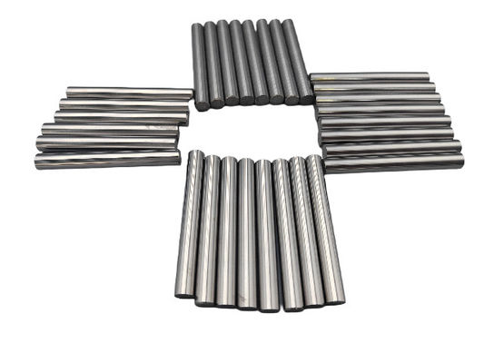Precision Tungsten Carbide Rod Kekerasan Tinggi Untuk Alat Pemotong
