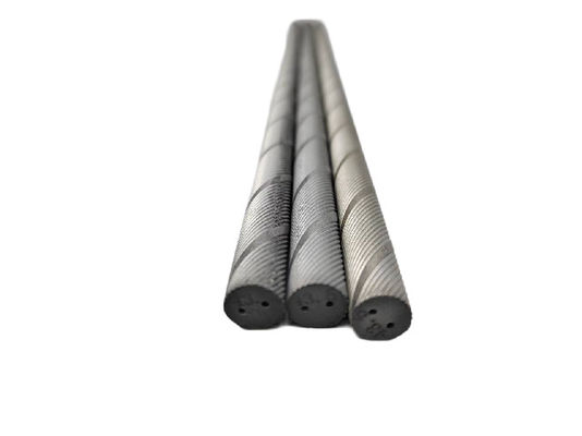 Tungsten Carbide Spiral Rod Impact Resistant Dengan Ukuran Biji 0,4μM