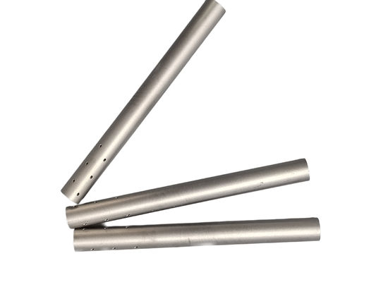 Tungsten Karbida Batang Blank Kekuatan Tinggi Bulat Dengan Beberapa Lubang Pendingin