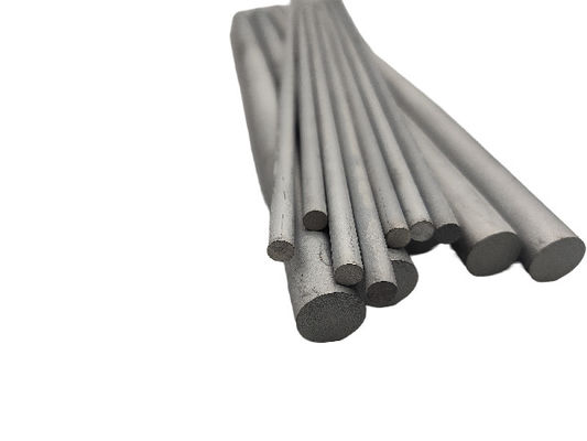 Tungsten Carbide Rod Blank Material dengan Lubang Pendingin Kekerasan Tinggi HRA 89-93
