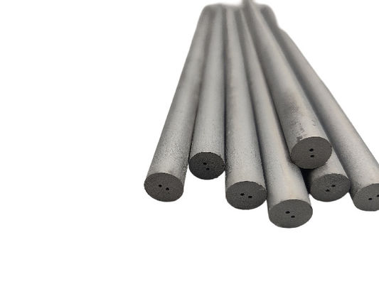 Tungsten Carbide Rod kosong dengan lubang pendingin