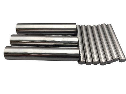 50-330mm Panjang Precision Ground Tungsten Carbide Rod dengan Ketangguhan Patah 7-10 MPa·m1/2