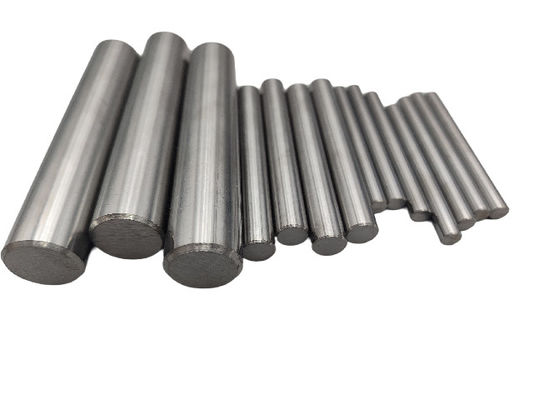 50-330mm Panjang Precision Ground Tungsten Carbide Rod dengan Ketangguhan Patah 7-10 MPa·m1/2