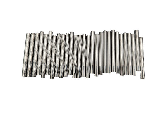 Karbida Round Rod Tungsten Karbida Rod dengan Metallic Silver Color Custom OEM/ODM